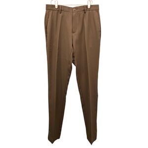 NWT Men’s Slim Fit Easy Care Classic Khaki Dress Pants Sz 32/34